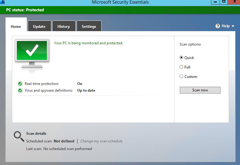 microsoft security essentials server 2012 r2 download